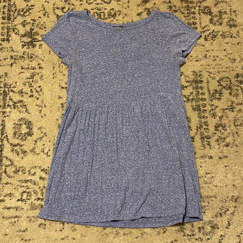 Express blue dress